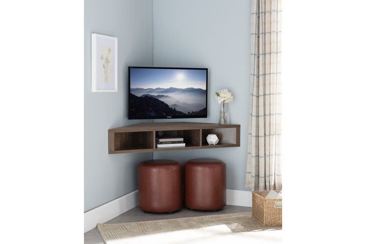 Corner tv stands small outlet spaces